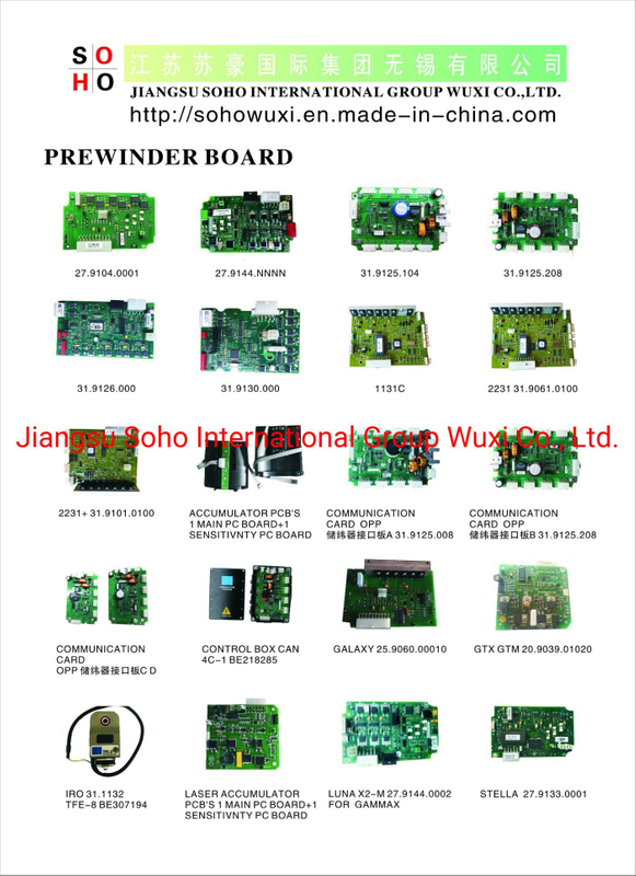 Picanol için Iro Prewinder 2231plus Board 31.9101.0100 